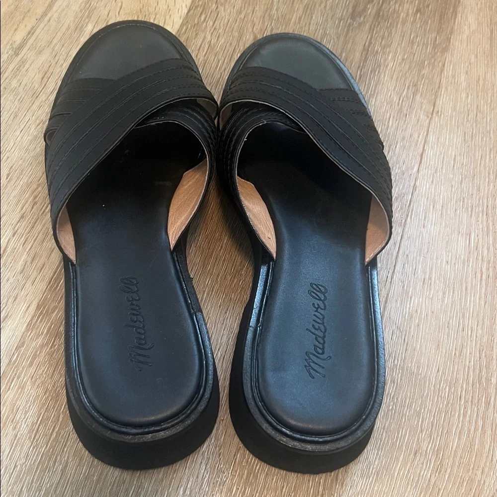 Madewell The Alina Platform Sandal Size 8 Great Used Condition